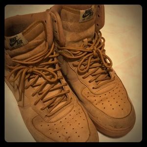 Nike wheat Air Force 1s